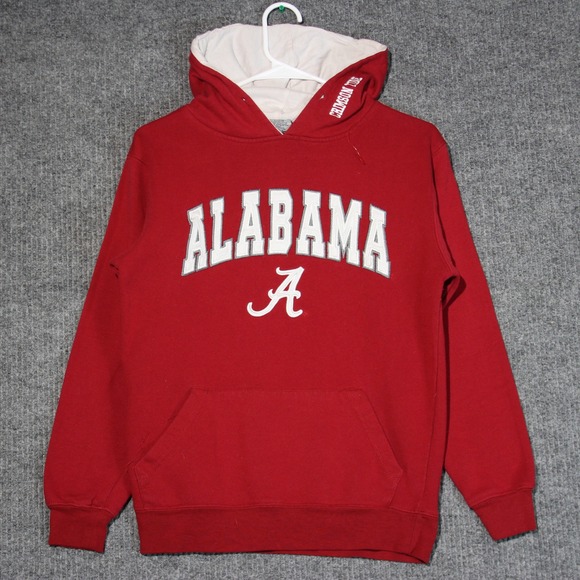 Alabama Crimson Tide Hoodie Mens Size S Stadium Athletics Red Pullover - Picture 1 of 7